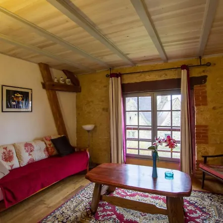 Avec Piscine Privee Et Vue Chateau Proche Sarlat - Fr-1-616-39 شقة *